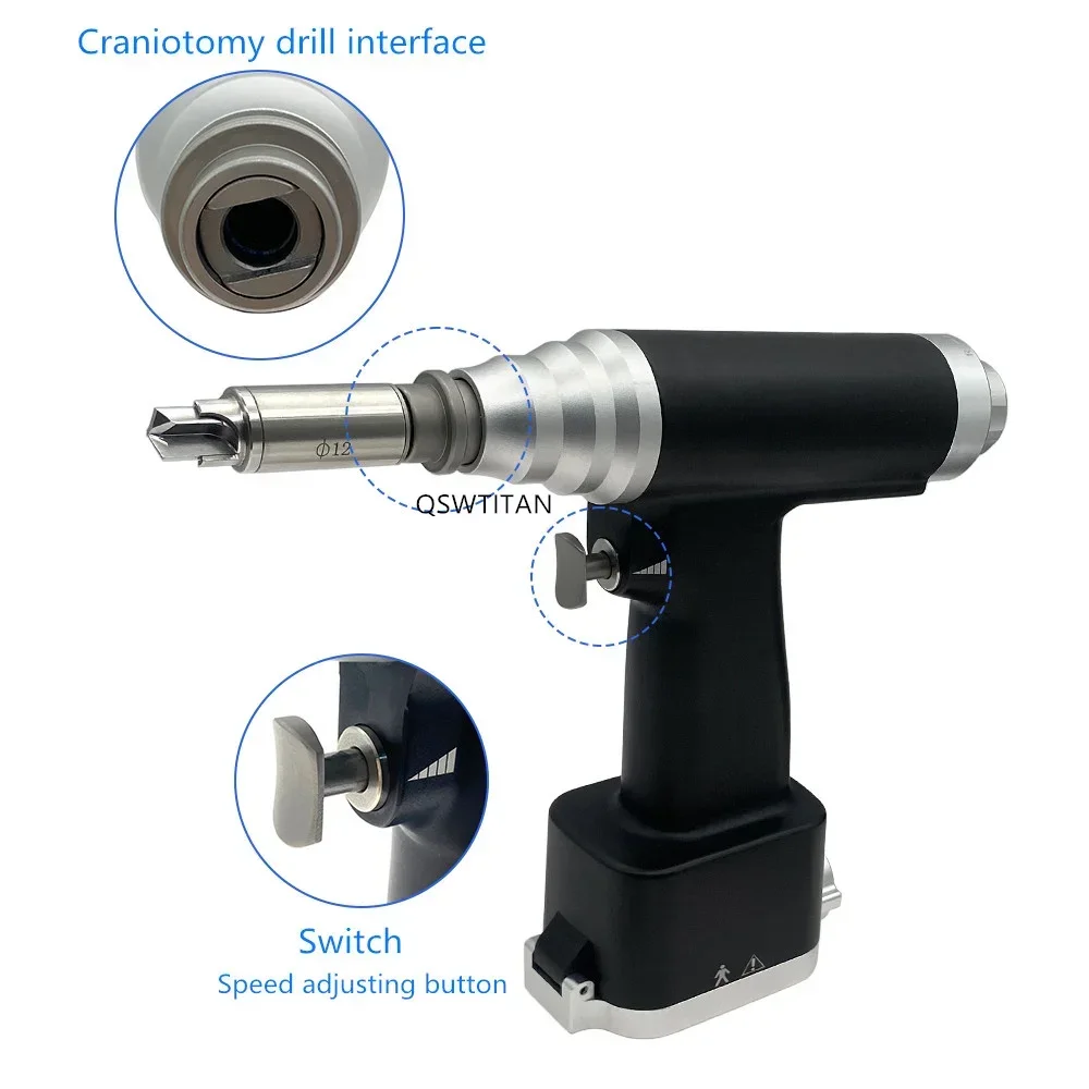 Orthopedics Craniotomy Drill Mill System Cranial Neurosurgery Electric Bone Drill For craniotomy Surgical Instrument Veterinary