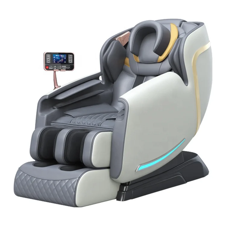 Massage ChairOEM Massager LCD Smart Touch Display Luxury Electric 4D Zero Gravity Full Body Shiatsu Recliner Massage Chair