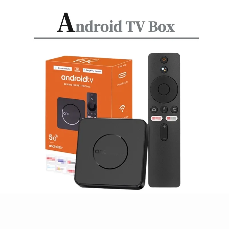 

НОВАЯ Bluetooth TV-приставка Android 15.0 с Wi-Fi и голосовым управлением, медиаплеер, домашняя ТВ-приставка, Smart Android TV Box 2 ГБ/16 ГБ