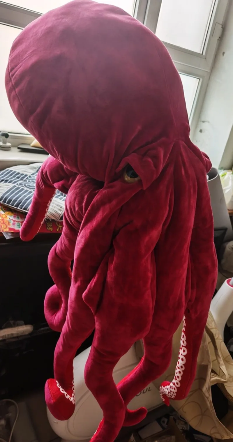 ZWY Original Ultra Soft Realistic Octopus Plush Toy Lifelike 8-Legged Stuffed Animal Marine Creature Gift for Ocean Lovers