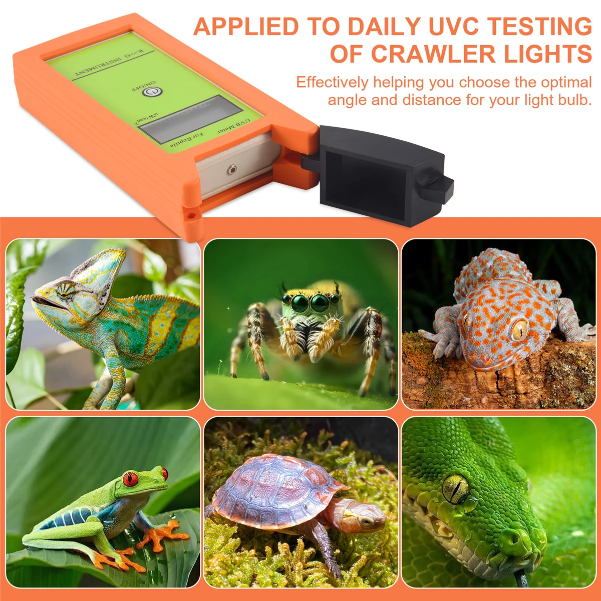 

Reliable RGM-UVB UVB Tester High Accuracy UVB Detector UVB Test Instrument for Reptile UVB Meter Luminosity Measurement Tool