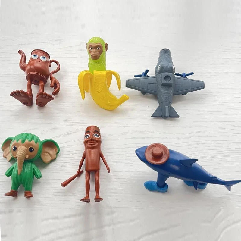 Figurine italienne Brainrot Tung Sahur, jouet Tralalero Tralala, Bombardino Crocodilo Shimpanzini Bananini, modèle de décoration, poupée cadeau