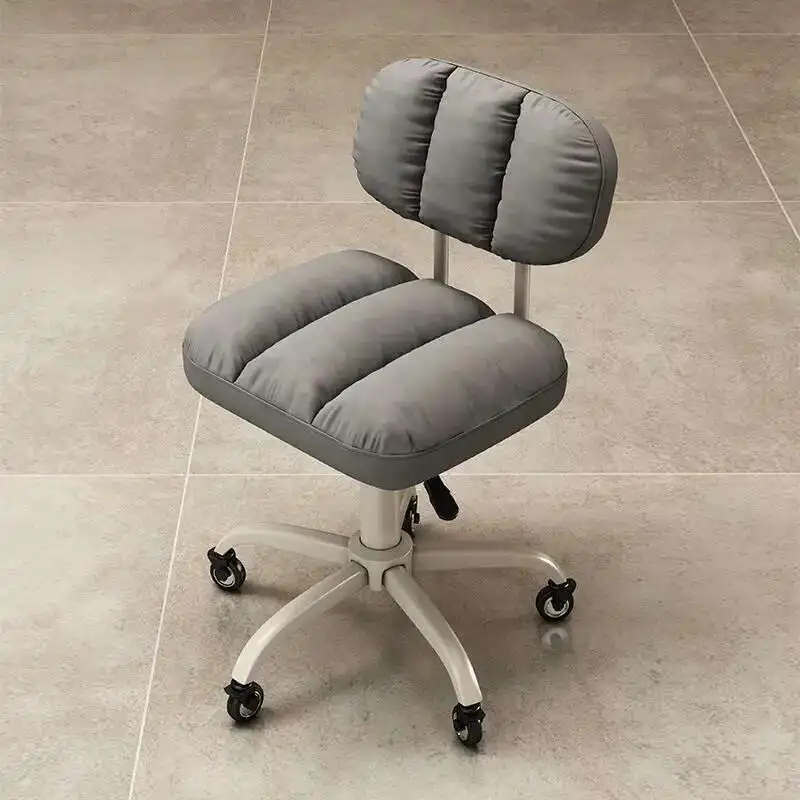 المهنية الجمالية تصفيف الشعر كرسي دوار بسيط الدورية كرسي حلاق عجلات Coiffeur Stuhl صالون الأثاث MQ50BC