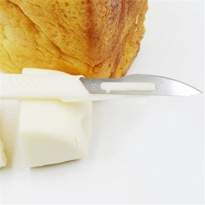 Baguette Bread Slicing Knife Practical European   Cutting Tools Pastry Cutter With Carbon Steel Blade PP Shank