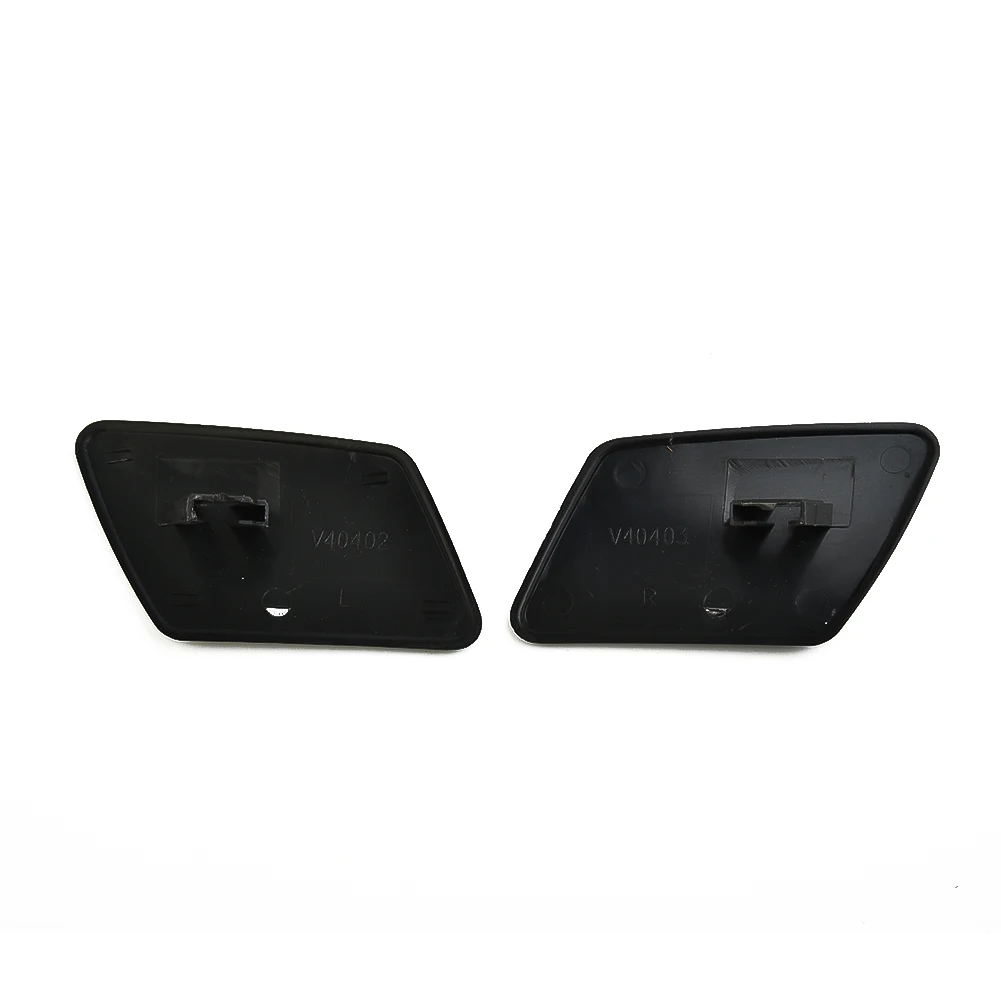 For Volvo S40 V50 2005-2007 Front Bumper Headlight Washer Nozzle Spray Jet Cover Cap 39917978 39991799 1 Pair