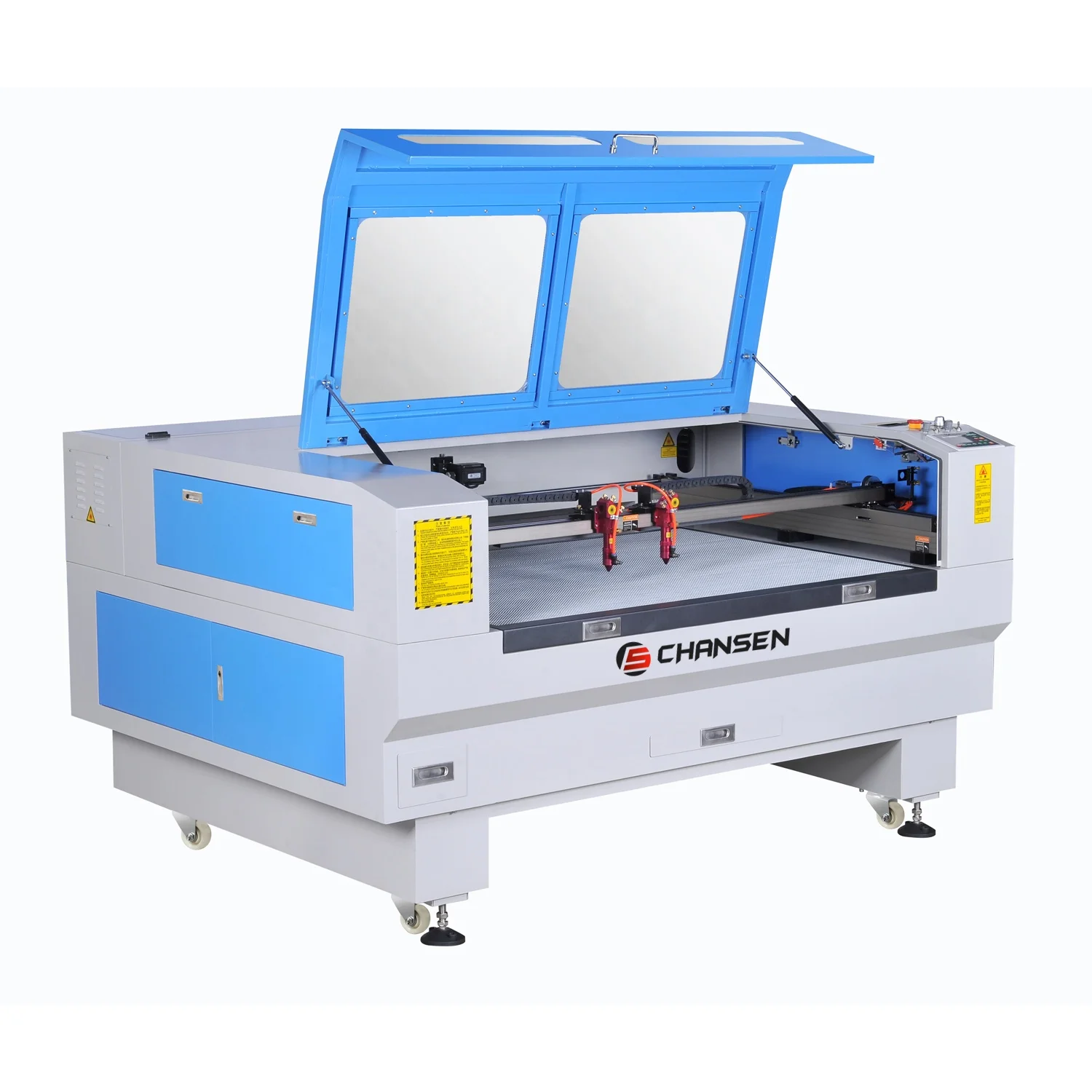 CL1390D Dual Head CNC Cutting and Engraving Machine for Wood MDF and Leather