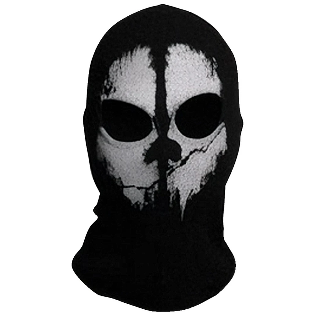 

Unisex Ghosts Skull Full Face Mask Ghost Face Mask Scary Skeleton Skull Mask for Cosplay Party Halloween Cycling Skateboard