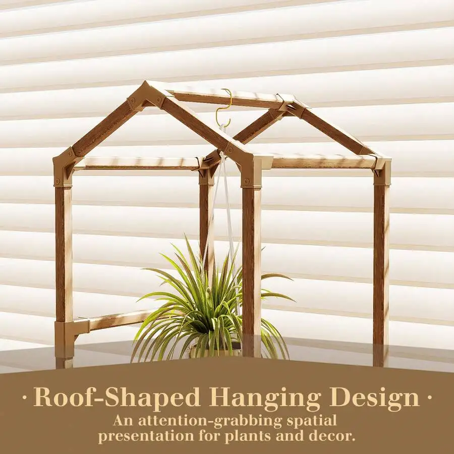 Plant Stand Indoor Hanging Plant Shelf Outdoor Large Plant Rack For Multiple Plants Boho Home Decor Plant Gift For Mom Woman image 5