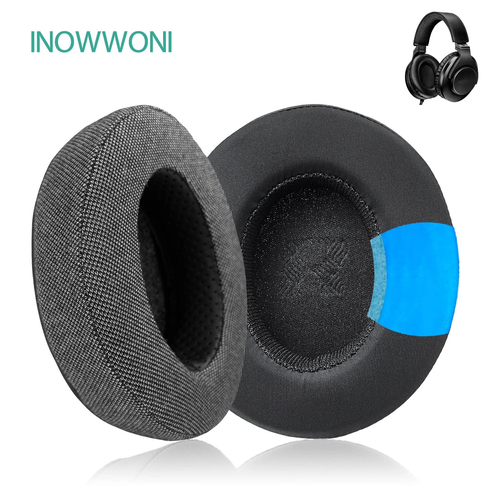 INOWWONI Replacement Earpads For Shure SRH440 SRH840 SRH1440 SRH1840 SRH940 SRH240 Headphones Ear Cushion Pads Headset Headband