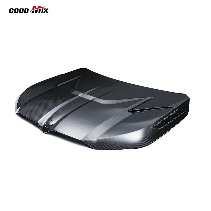 LD Style PrePreg Dry Carbon Fiber Front Engine Hood for BMW XM G09 Body Kit Aero Part
