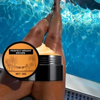 Crème auto-bronzante estivale sans soleil pour le visage et le corps, pour un éclat naturel, lotion bronzante facile à utiliser 4