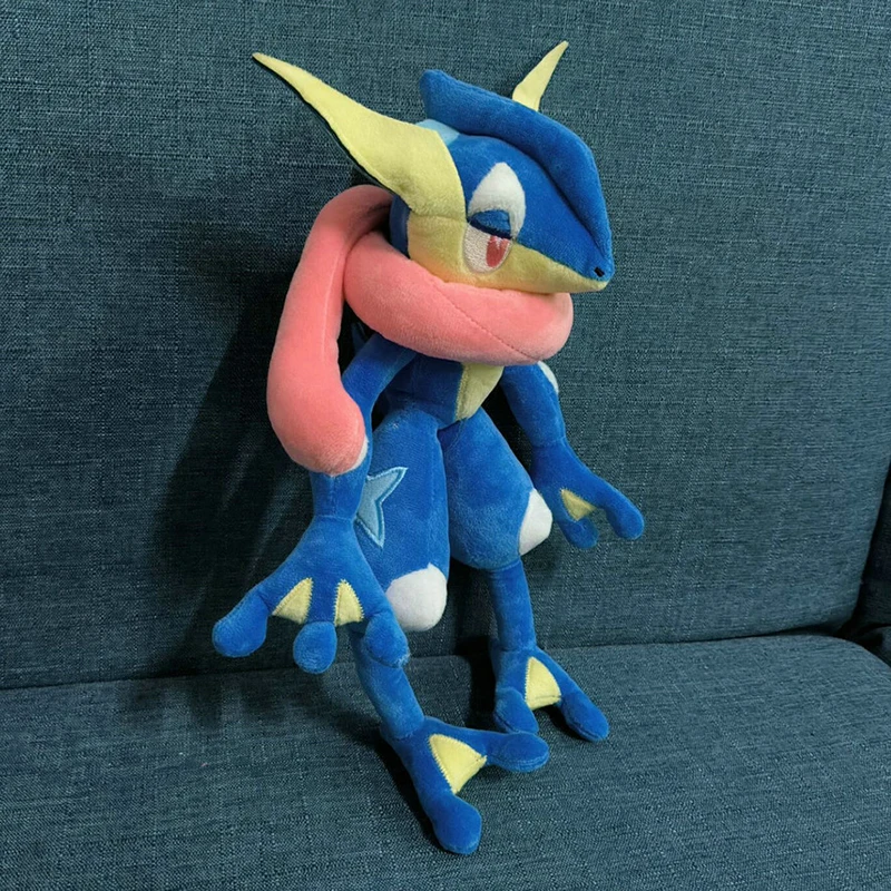 New Greninja Plush Toys Pokemon Peluche Froakie Evolution Doll Collection Frog Stuffed Gifts for Children\'s Day