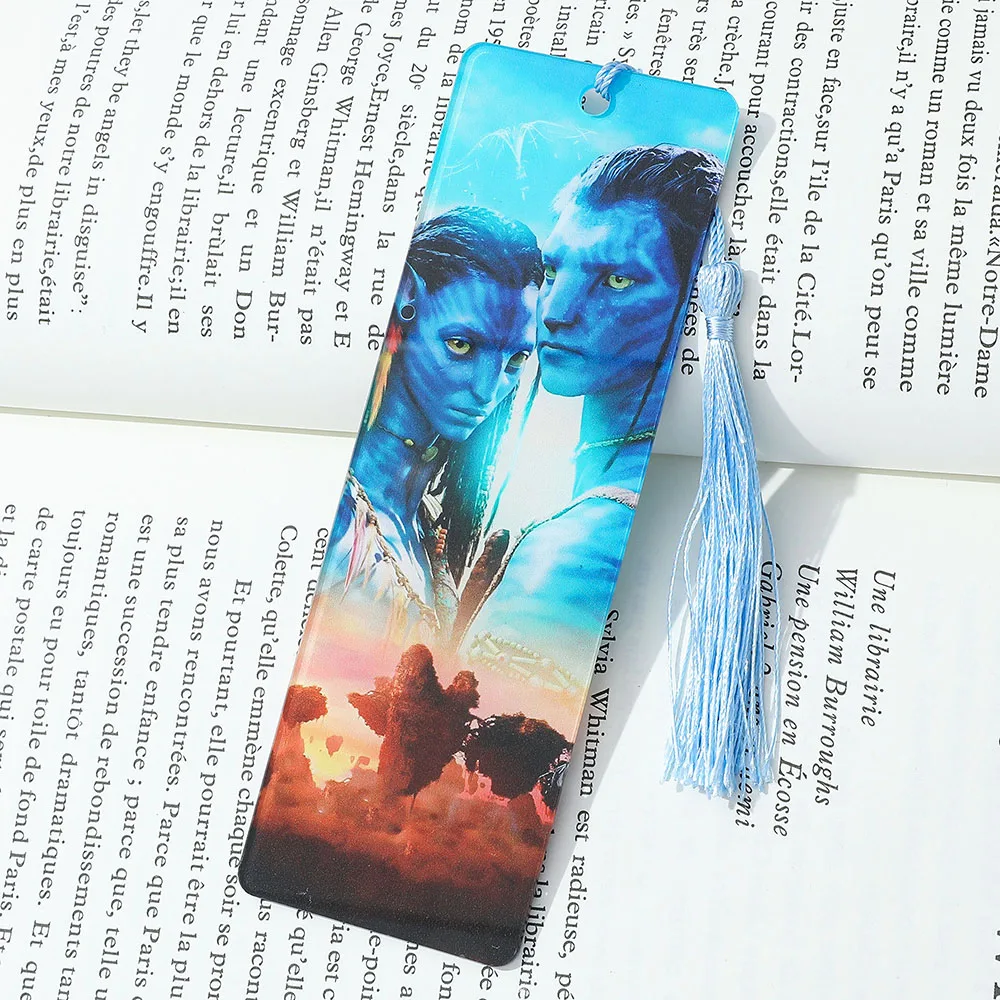 Avatar God Incarnate Acrylic Bookmark with Tassel, Reading Accessory Bookmark Gift Study Stationery for Readers Booklovers