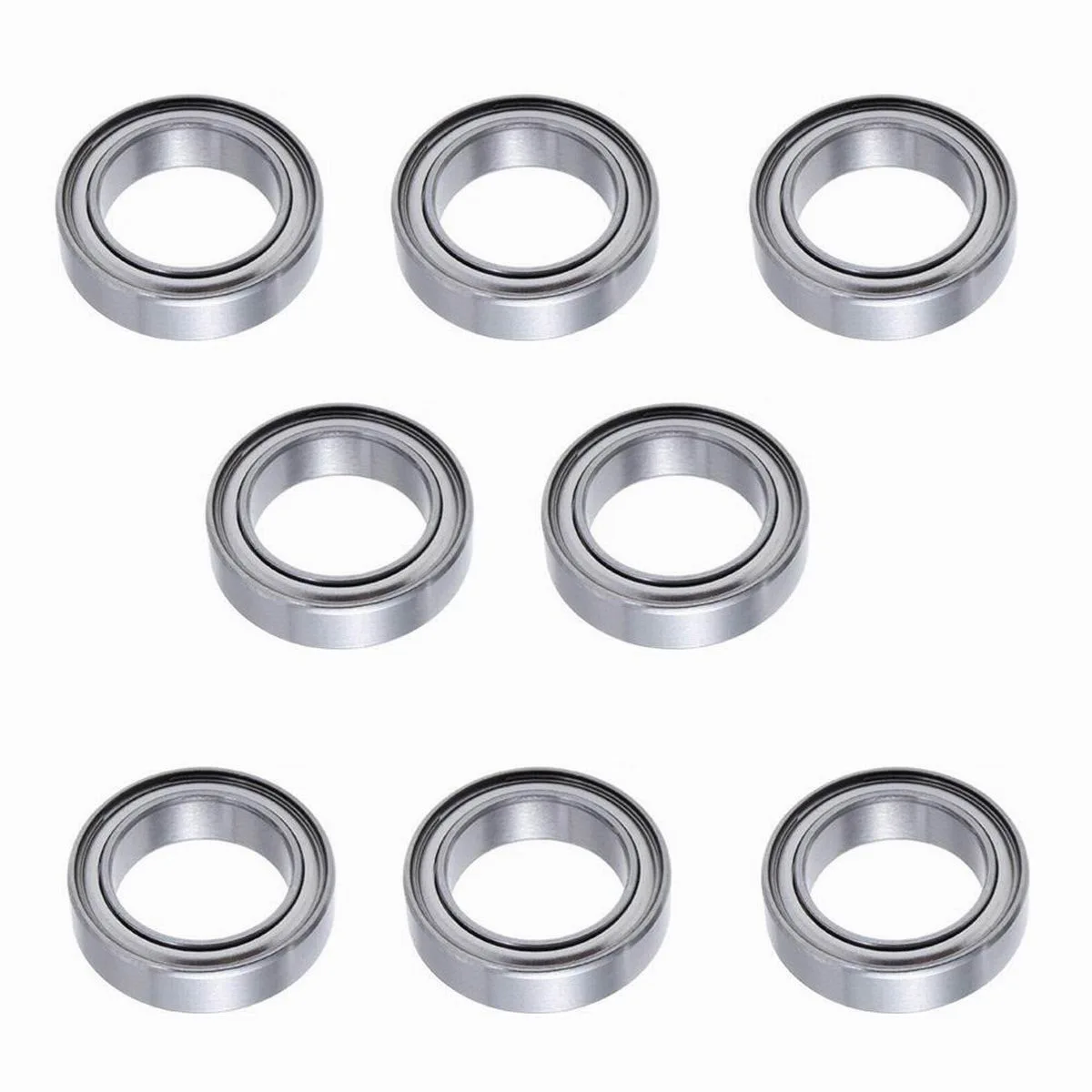 8Pcs 15x10x4 mm 02138 Roller Bearing Ball Bearing 1/10 Scale For HSP Atomic Himoto Nitro RC Cars