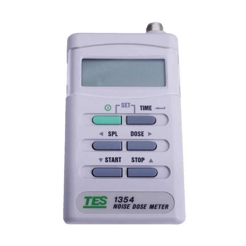 TES-1354 TES1354 High Precision Portable Digital Display Noise Dosimeter Exposure Time Sound Level 70-90dB