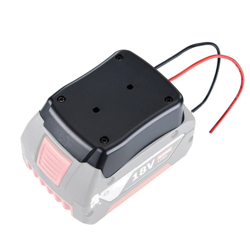 New For Makita/Bosch/Milwaukee 18v 14.4V Battery Mount Dock Power Connector With 14Awg Wires Connectors Adapter Tool Accessories