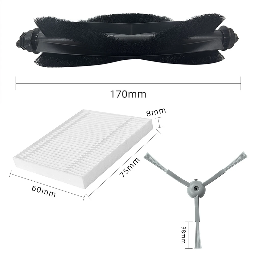 11/14pcs parti del filtro della spazzola laterale del rullo principale per Clean L50 SES L60 parti di ricambio per aspirapolvere Kit accessori