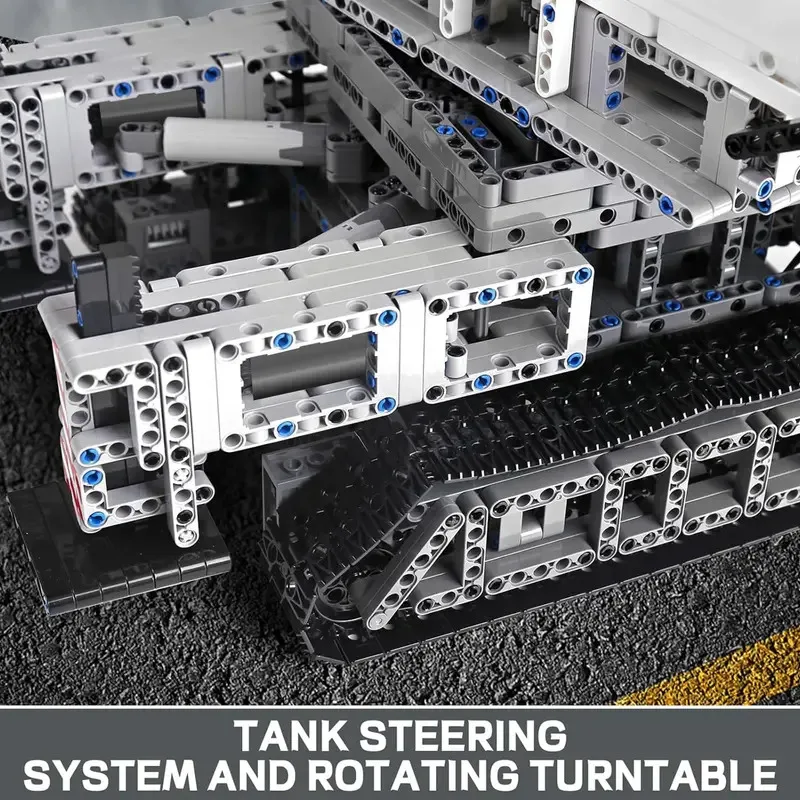 MOLD KING 17002 Giocattoli Tecnici Per Auto Il MOC-10123 RC Gru Motorizzata Liebher LTR 11200 Modello di Camion Building Blocks Regali Per Bambini