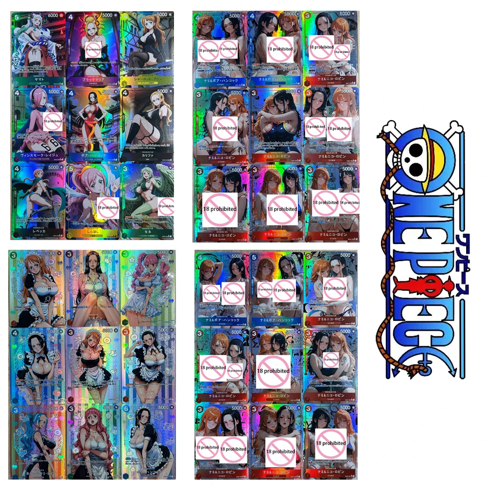 

Цельный opcg Monkey D. Luffy Boa·Hancock ACG Diy с самоконтролем, коллекционная фирменная торговая флэш-карта, аниме, мультяшный подарок