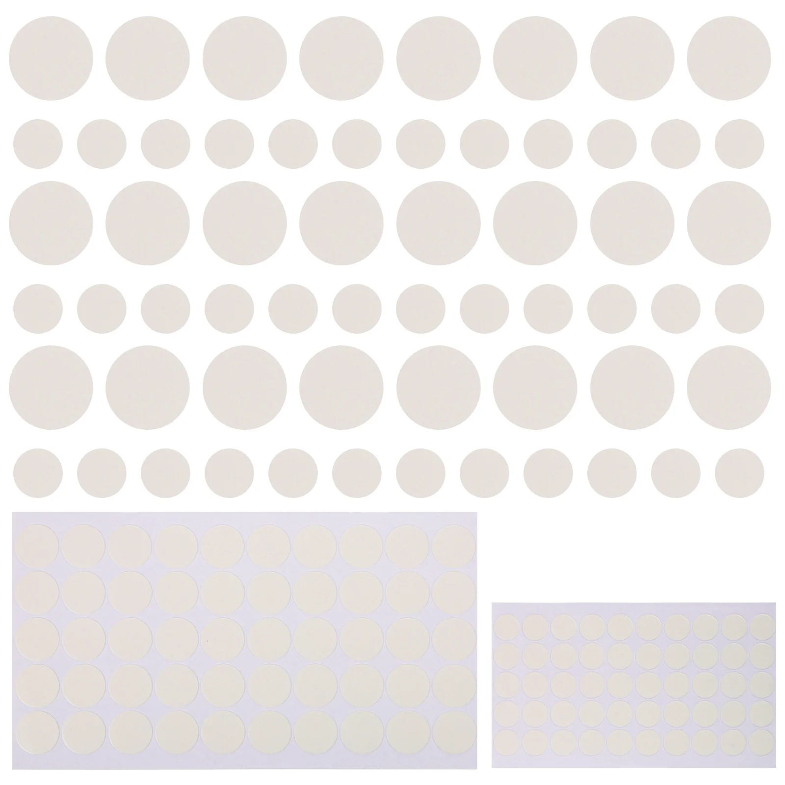 

200Pcs Double Sided Transparent Dot Stickers High Adhesion Clear Acrylic Round for Photos Posters Wedding