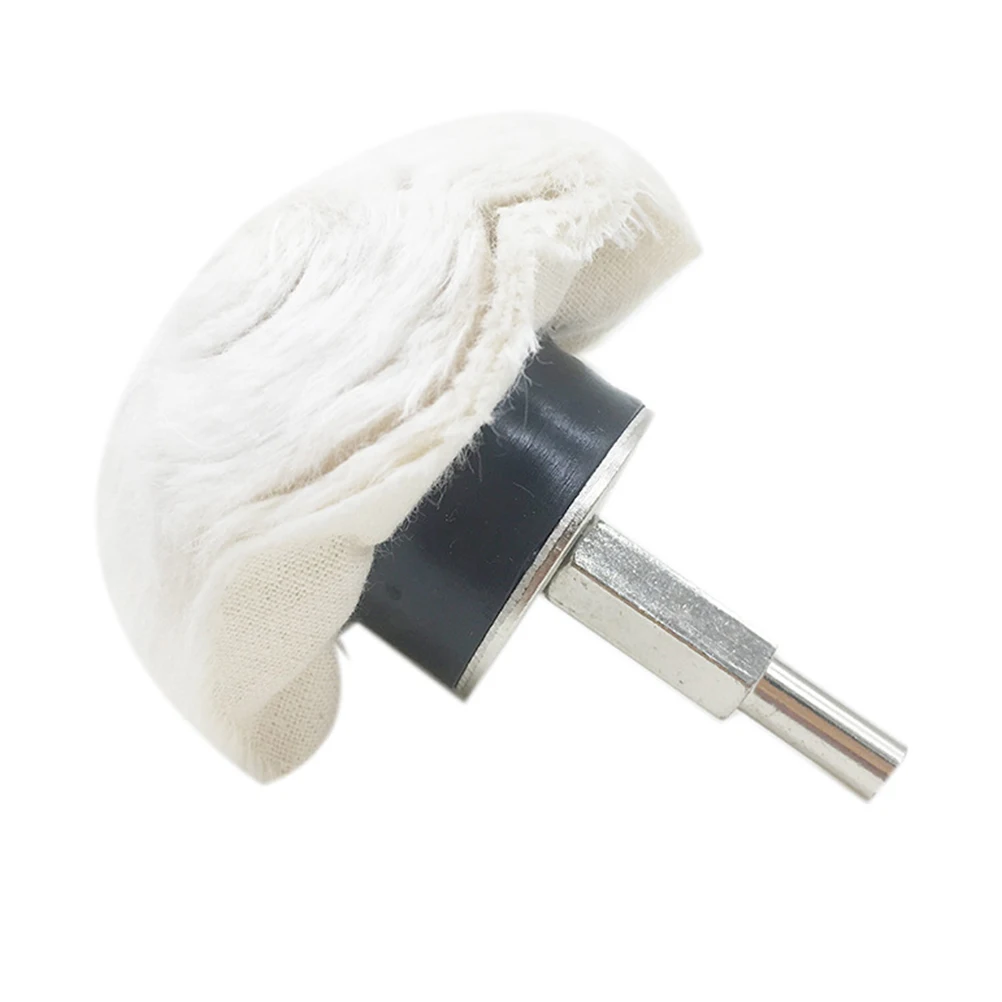 

4pcs Cloth Cone Shape Polishing Wheel Mirror Finish Buffer Disc For Jewelry Stainless Steel Aluminum Surface Grinding