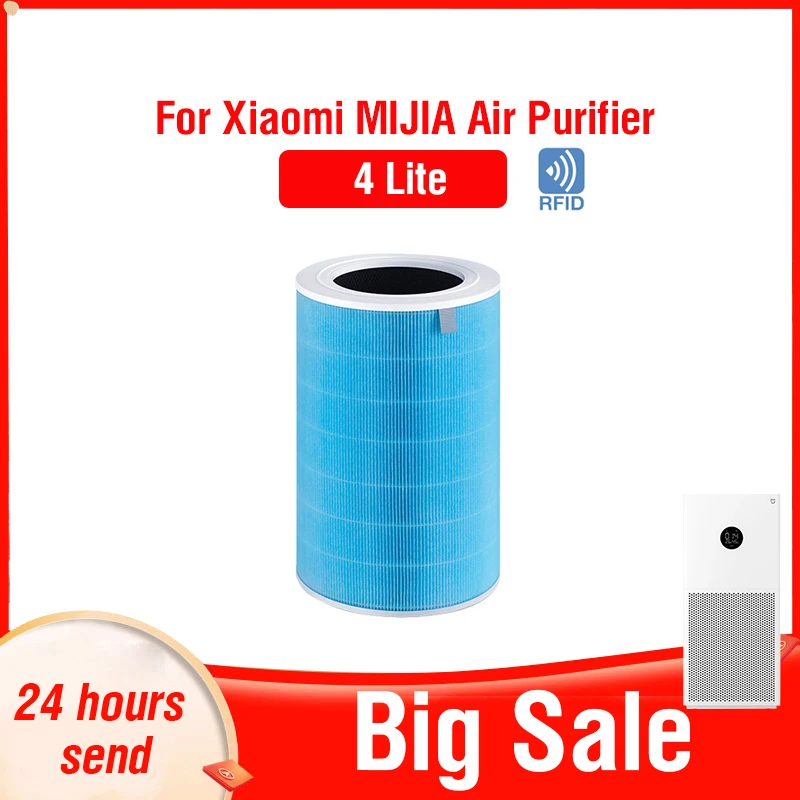 PM2.5 Xiaomi Hepa Filter 4 Lite Xiaomi Activated Carbon Filter 4 Lite for Xiaomi Air Purifier 4 Lite Xiaomi H13 4 Lite Filter