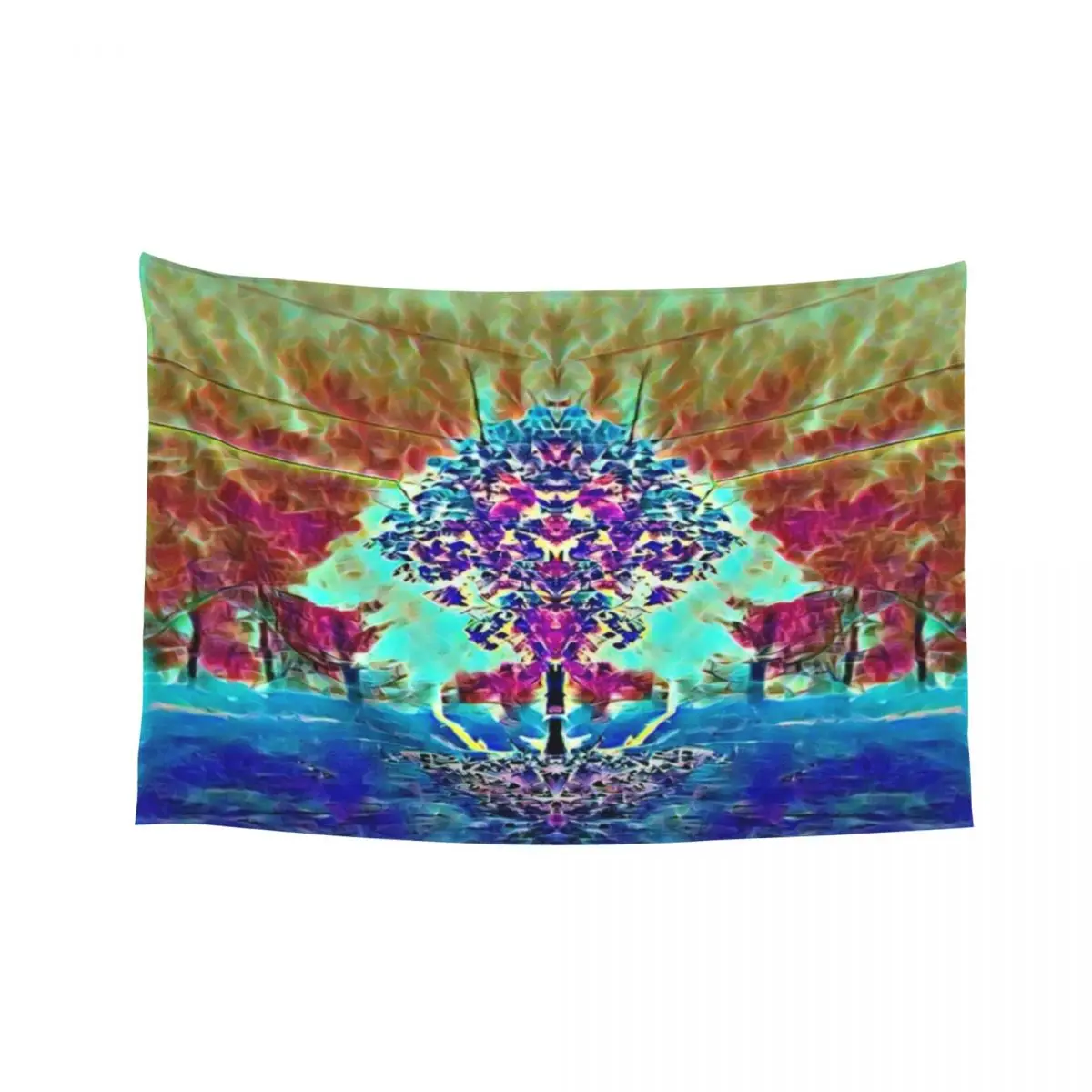 

DMT Art Tapestry Mushroom Bedroom Decorations Home Decor Aesthetic Tapestry