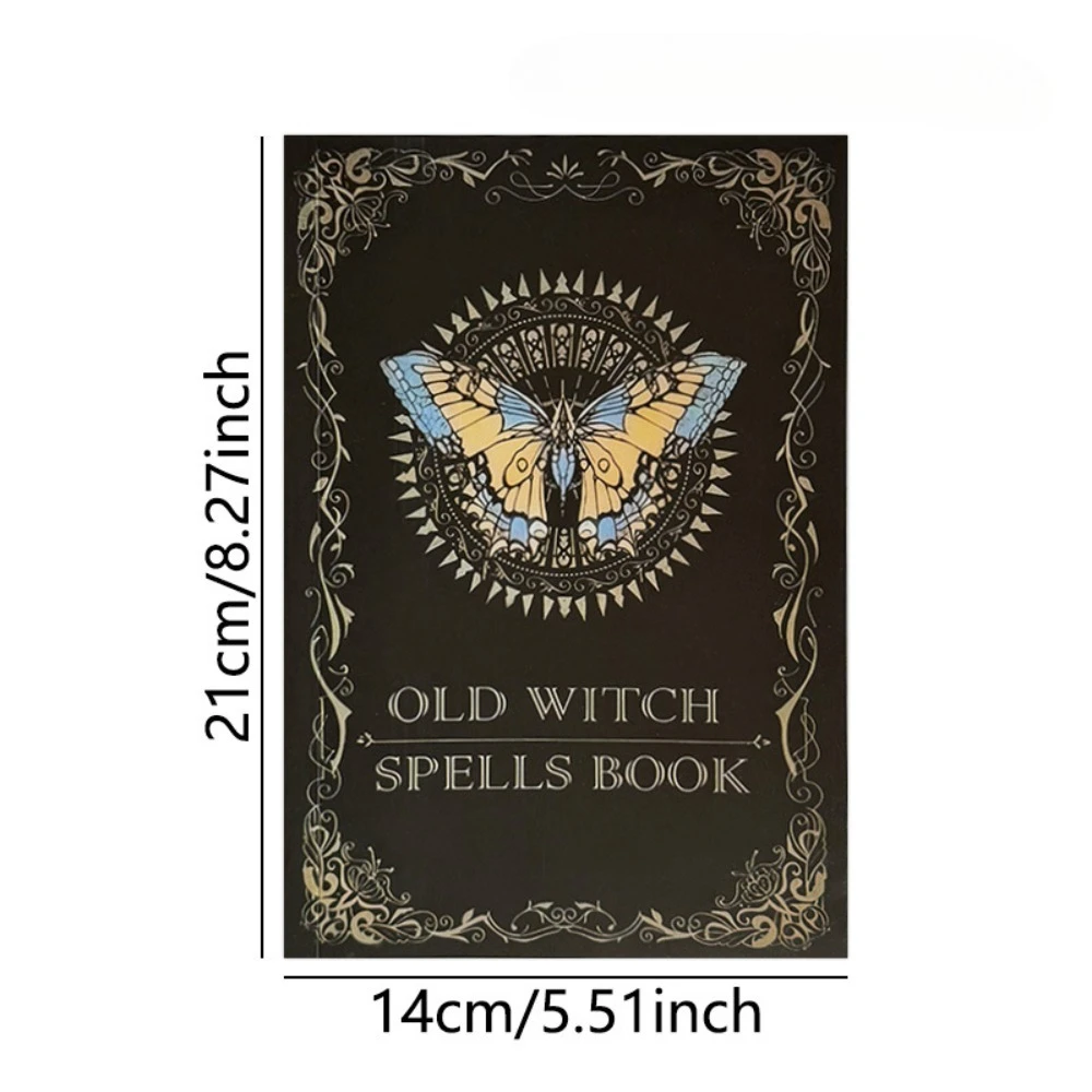 OLD WITCH SPELLS BOOK Libro de hechizos de velja bruja