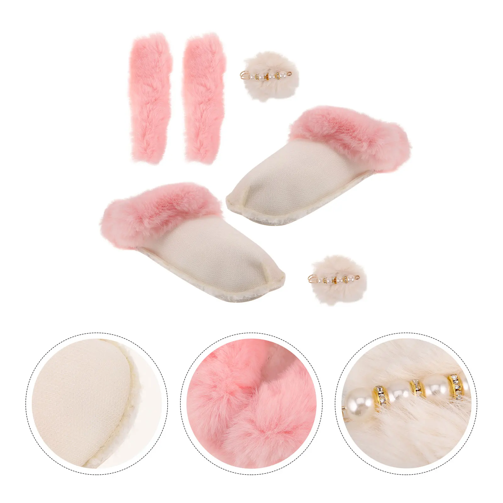 

1 Set Warm Cotton Shoe Stockings Thick Inner Lining Removable Washable Winter Boot Sleeve Cozy Inserts For Women Men 40-41 Warm