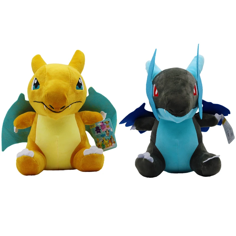 10pcs-lot-20cm-mega-charizard-plush-stuffed-toys-q-version-pokemon-mega-charizard-x-y-plush-soft-toy-gifts-for-kids-children
