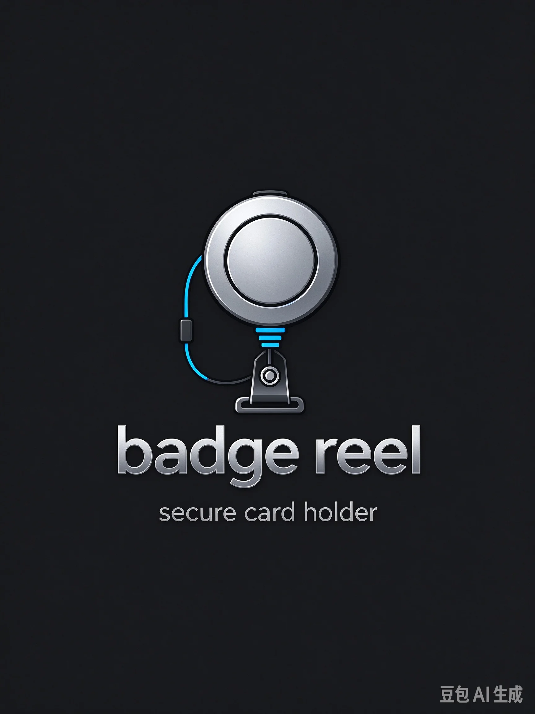 PU Leather ID Tag with Clips, Retractable Badge Reels, Leather Employee Pass & Access Card Sleeve Holder for Work Permit