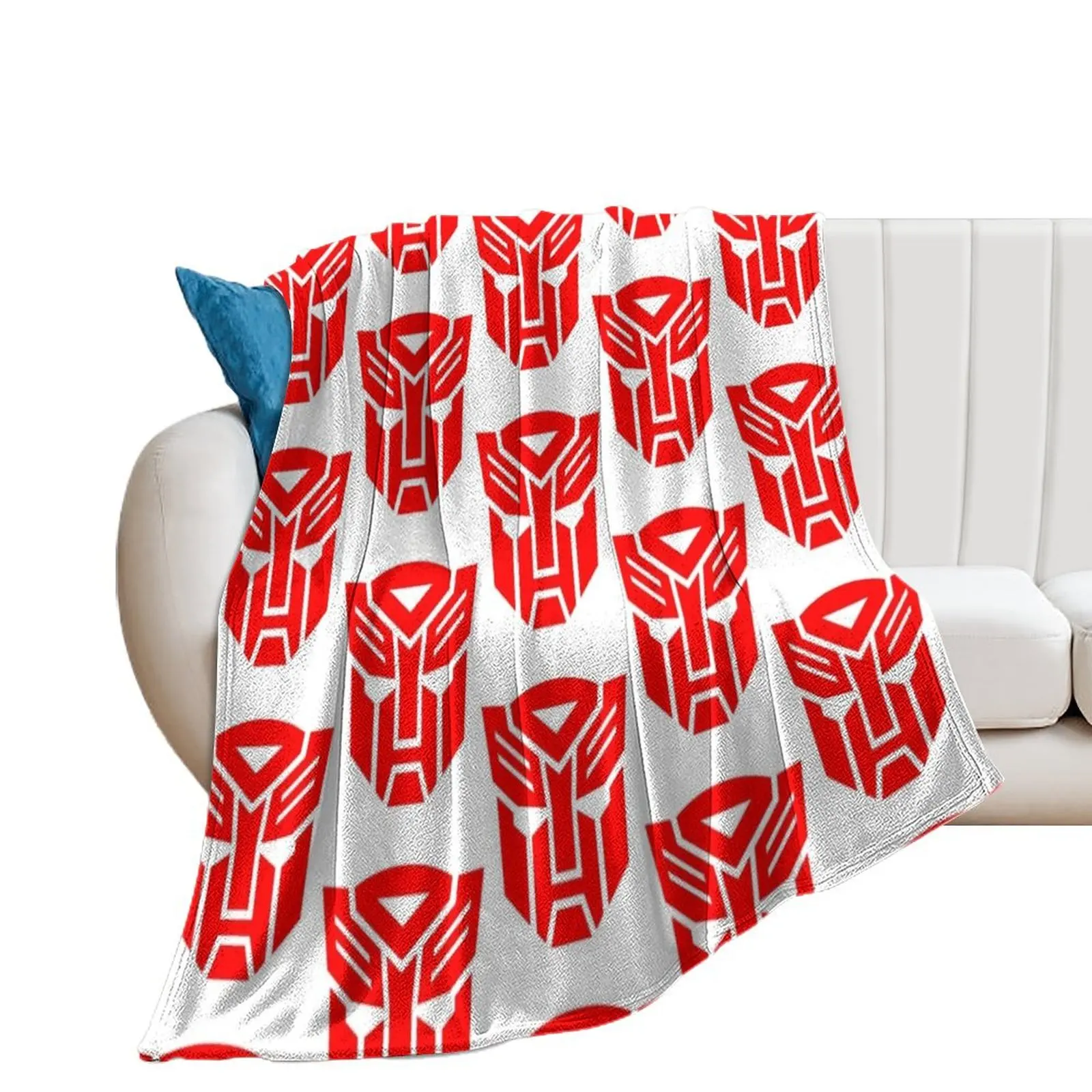 

Transformers - Red Autobot Symbol Throw Blanket Extra Large Throw Decoratives Blankets