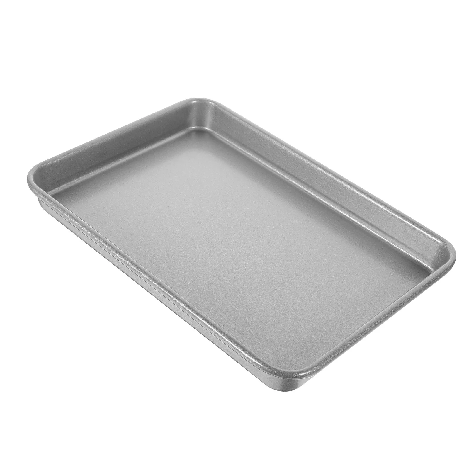 Molde Rectangular para Brownies, Bandeja de Horno Antiadherente de Acero al Carbono para Galletas, Pan y Repostería