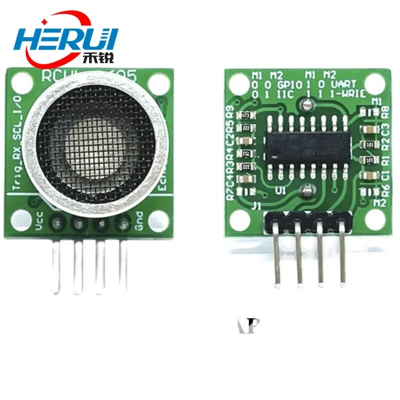 RCWL-1605 Transceiver integrated open Ultrasonic ranging module GPIO Serial port IIC single bus