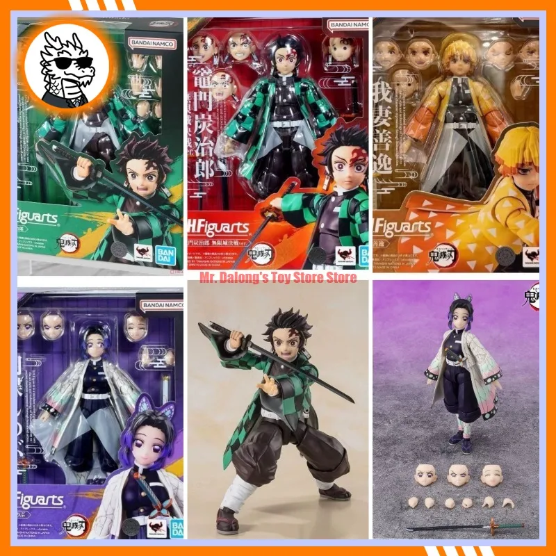 

Фигурка Bandai S.H.Figuarts SHF Demon Slayer Kimetsu No Yaiba: Камадо Танджиро, Ренгоку, аниме-модель