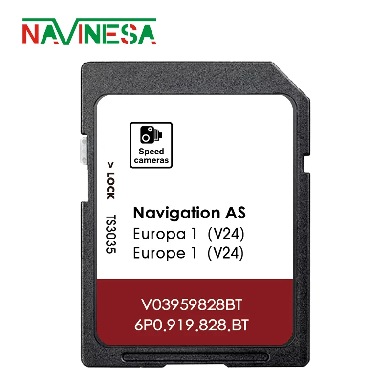 32GB EU-Karten-SD-Karte für Discover Media Navigationssysteme im Seat Alhambra, Arona, Ateca, Ibiza, Leon, Toledo (2015-2021) MIB2 Sat-Nav