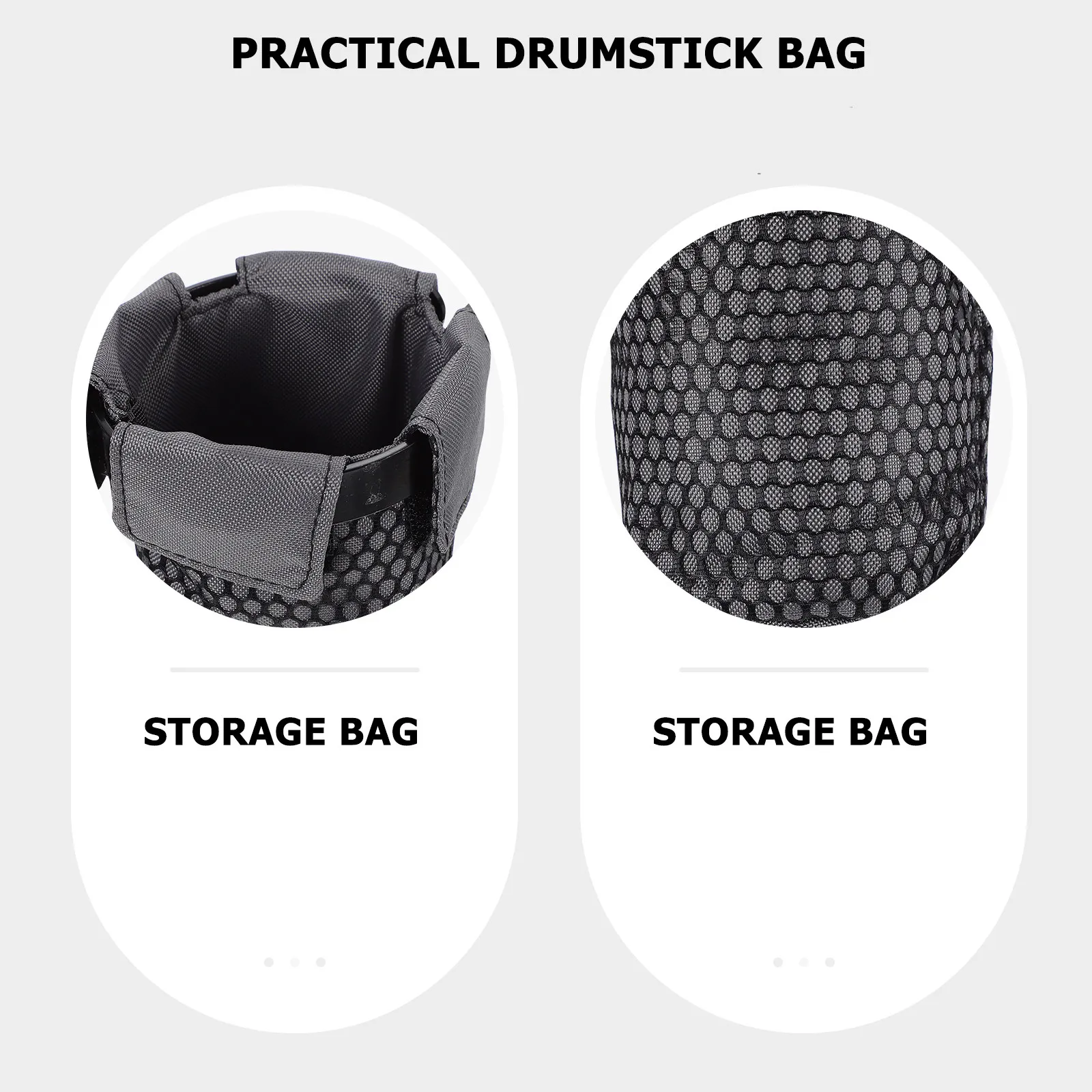

Сумка для барабанных палочек, профессиональный чехол для хранения, портативный, легкий, прочный, аксессуар для барабанов, принадлежности для джазовых ударных инструментов