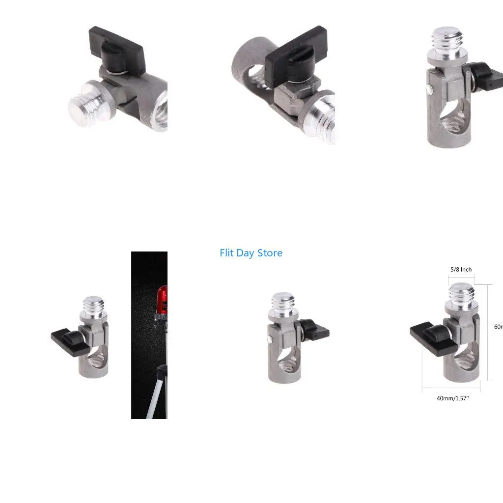 F92C 5/8 Tripod Rotary Levels Dual Slope Adjustment Lifting Bracket Rod