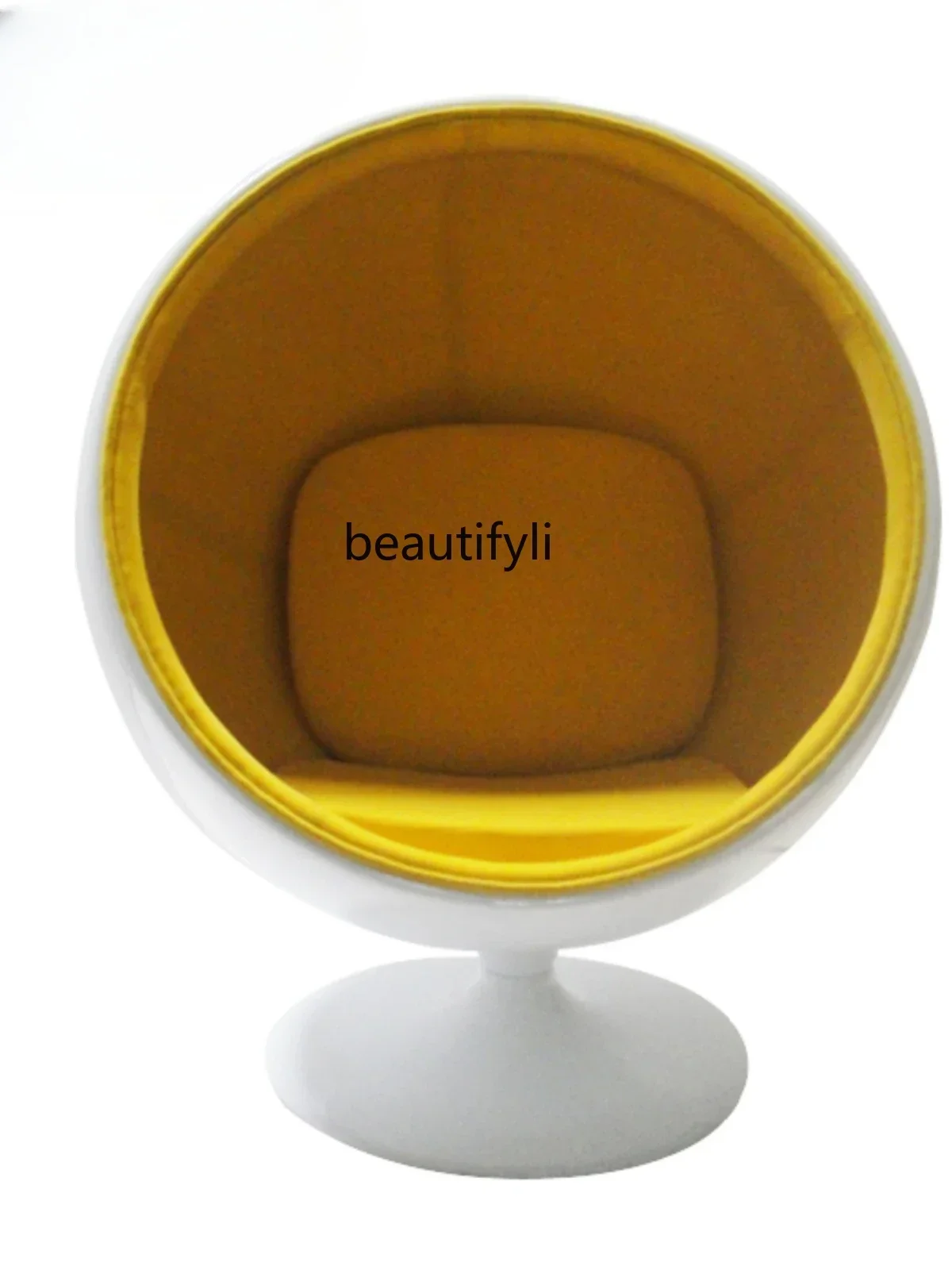 

Modern Minimalist Hemisere Lazy Single-Seat Sofa Chair FRP Creative Leisure Bubble Chair Simple Lying Chair