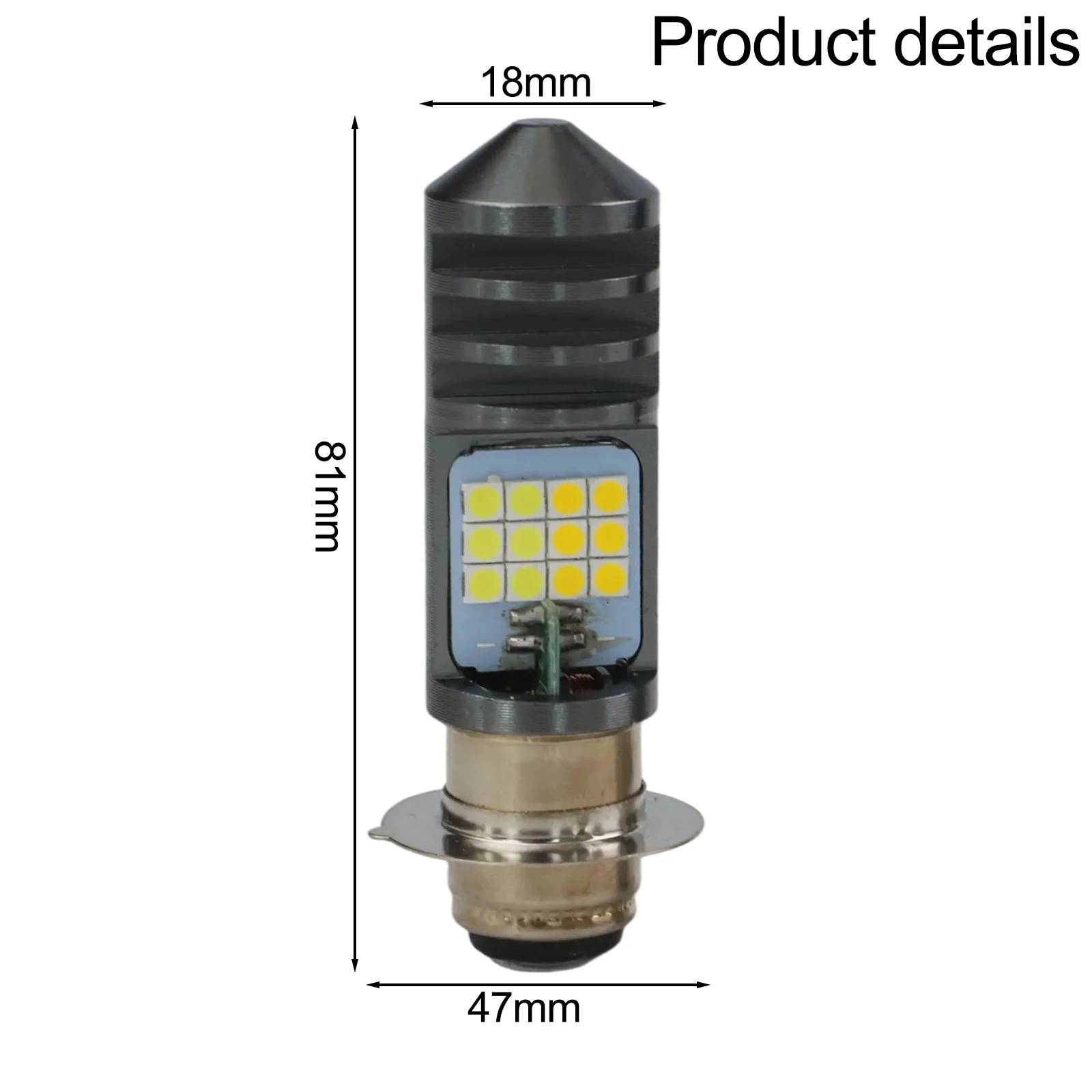 3600 Lumens Bulbs PX15D P15D Bulbs Long-Lasting Bulbs Luminous Flux 3600 And Play Installation Night Driving 3600