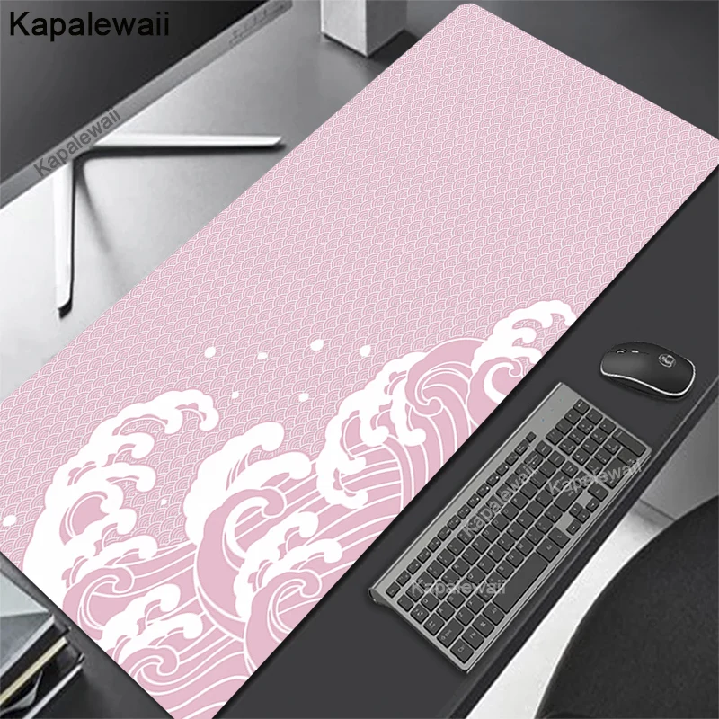 

Gaming Mouse Pad Computer Accessories Mouse Mat Great Wave Gabinete Gamer Mousepad XXL Large Keyboard Pads Desk Mat
