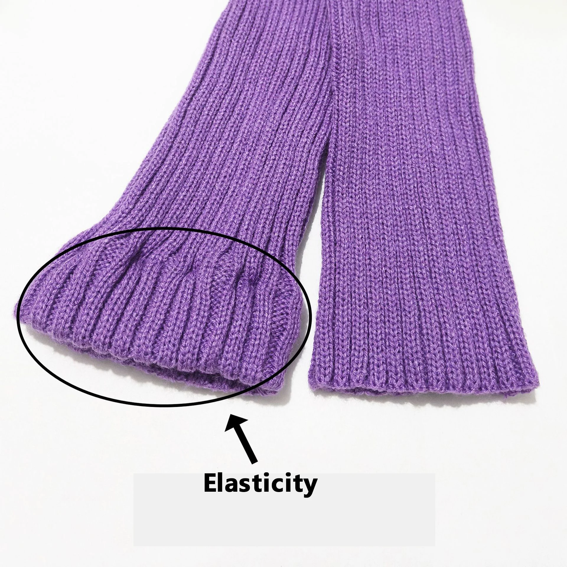 جوارب يوجا صوفية سميكة ودافئة للنساء مقاس 70 سم لخريف وشتاء مناسبة لخلع الملابس وممارسة اليوغا