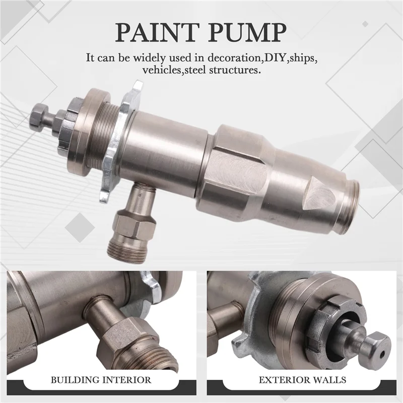ABHZ-bomba pulverizadora de pintura sin aire máquinas de pintura en aerosol 390 395 490 495 595 bomba de pulverización de pintura bomba de repuesto 17C-72117C-487