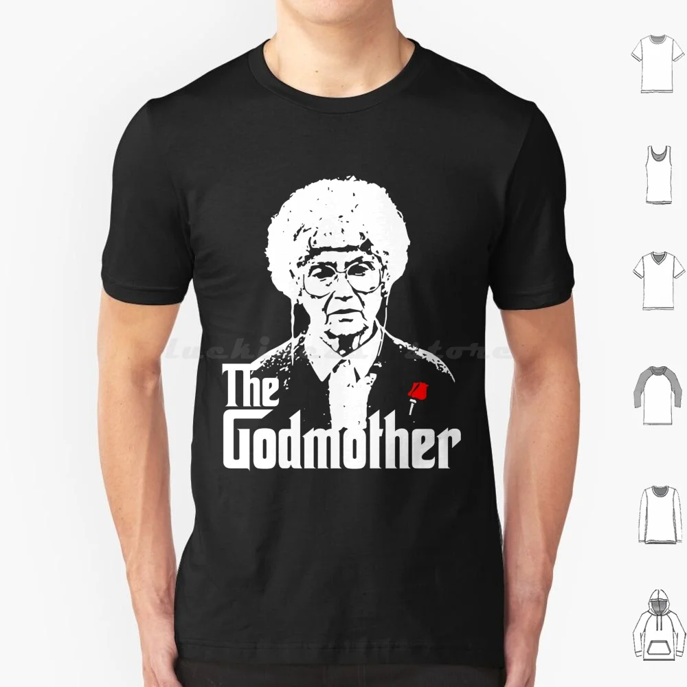 Sophia Petrillo The Godmother T Shirt Cotton Men Women DIY Print Golden Girls 80s 80s Tv 80s Tv Show Bea Arthur White Blanche