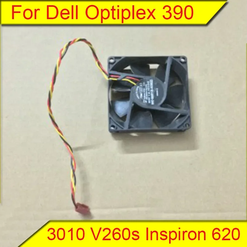 Para Dell Optiplex 390 3010 V260s Inspiron 620 XMN4N EE80201S1-0000-G99 ventilador de chasis pequeño