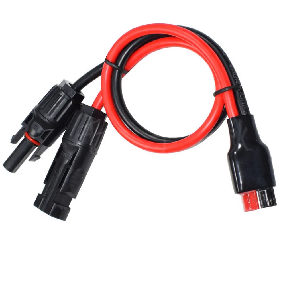 MC4 To 30A Connector Wiring Cable For Qianziqiu Solar PV System Adapter Power Cord Electrical Power Supply Wire Durable Design