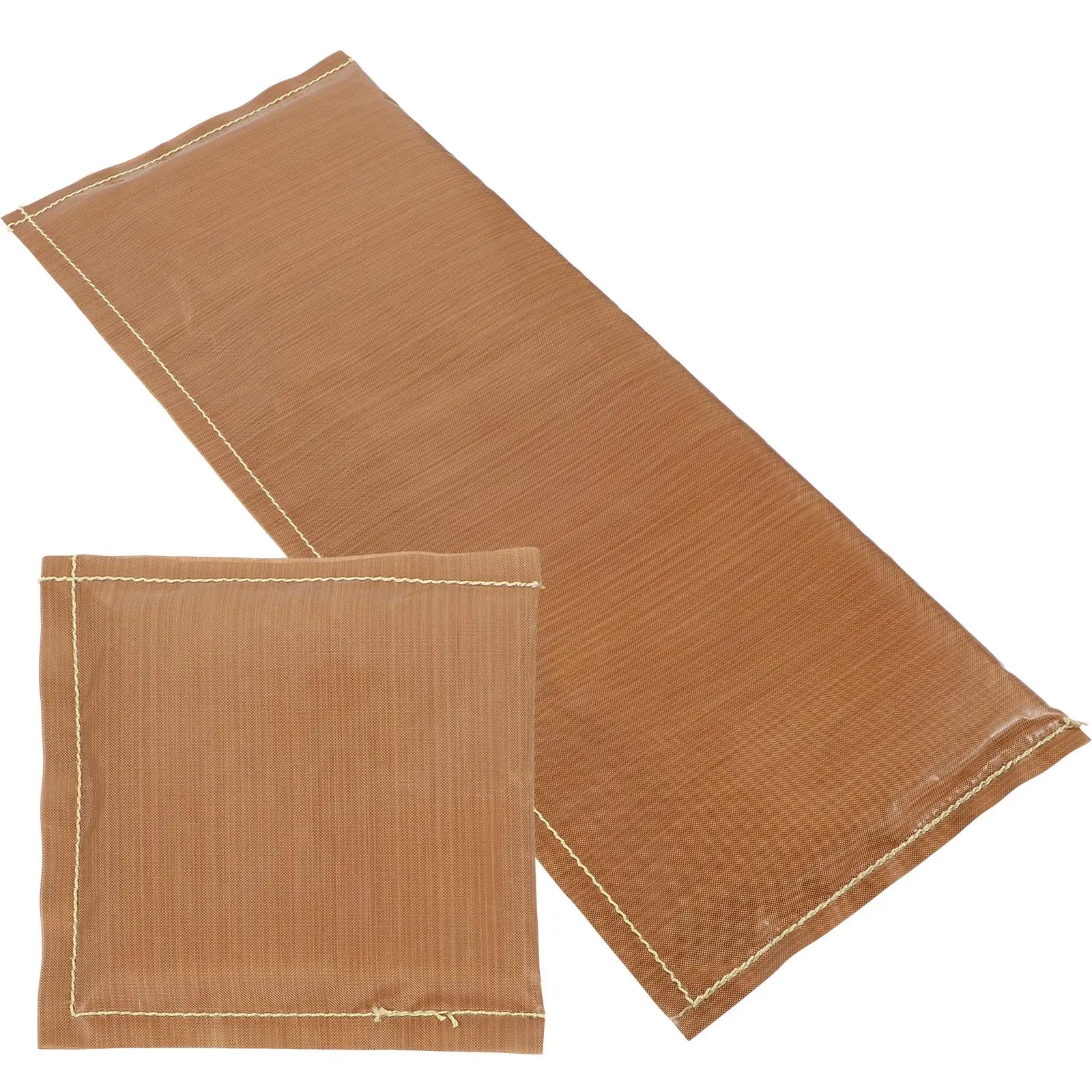 2 pçs travesseiro durável ferro pressionando esteira automática profissional almofada de engomar algodão vinil