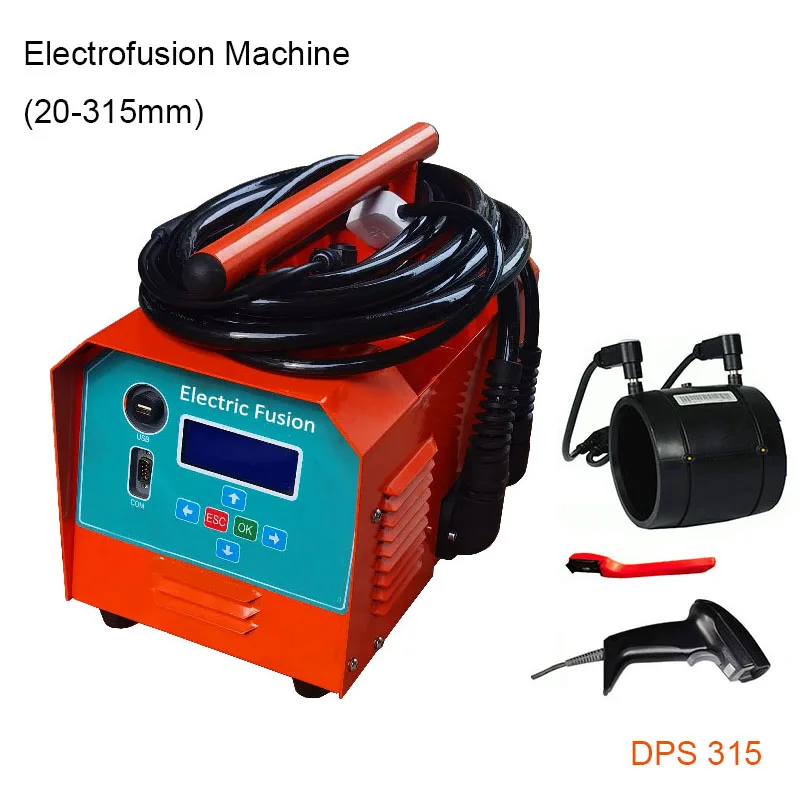 DPS315(20-315mm)Good Selling Portable Electrofusion machine Intelligent Segmented Welding