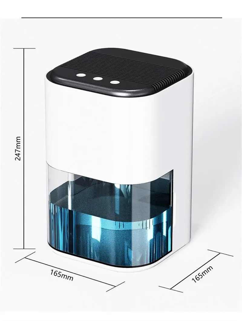 Factory new style Household Bedroom Silent Portable Air Drying Room Smart Mini Dehumidifier Home