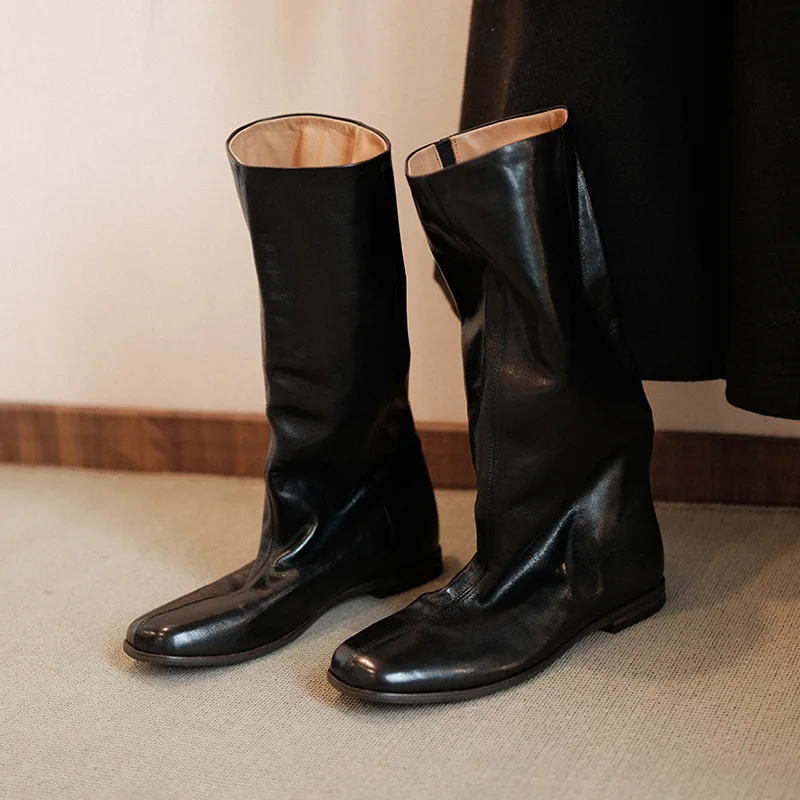 

Женские сапоги до колена, увеличивающие рост, модные женские современные высокие сапоги с острым носком, женская обувь без шнуровки, модная обувь